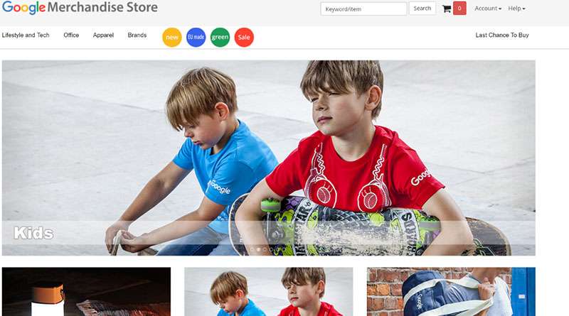 The Google Merchandise Store Your One-Stop Shop for Google Products