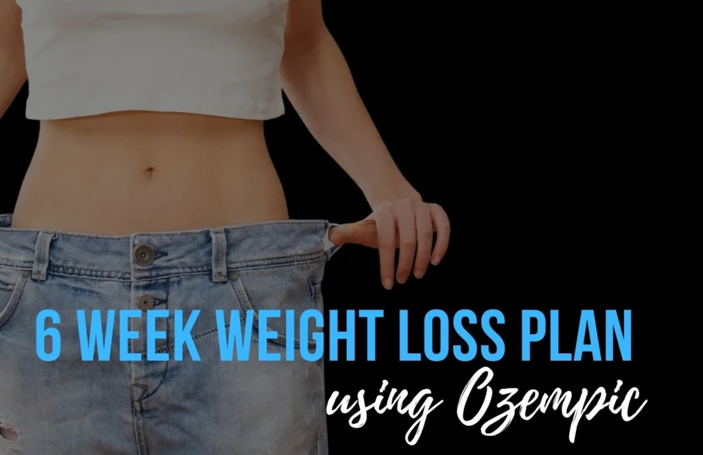6 week plan Ozempic weight loss results with mental health and benefits