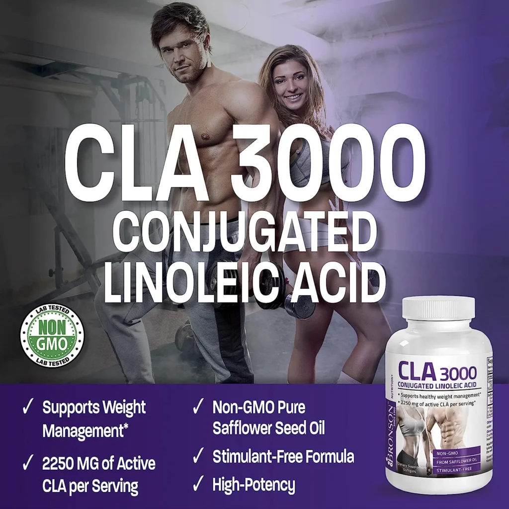 Bronson CLA 3000 Benefits for Better Weight Loss Reviews in 2024