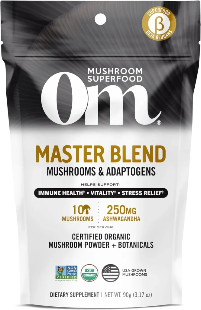 OM Mushroom Master Blend Benefit Powder: The Best Supplement in 2024